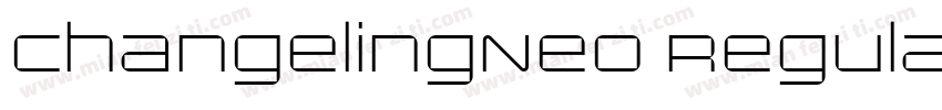 ChangelingNeo Regular字体转换